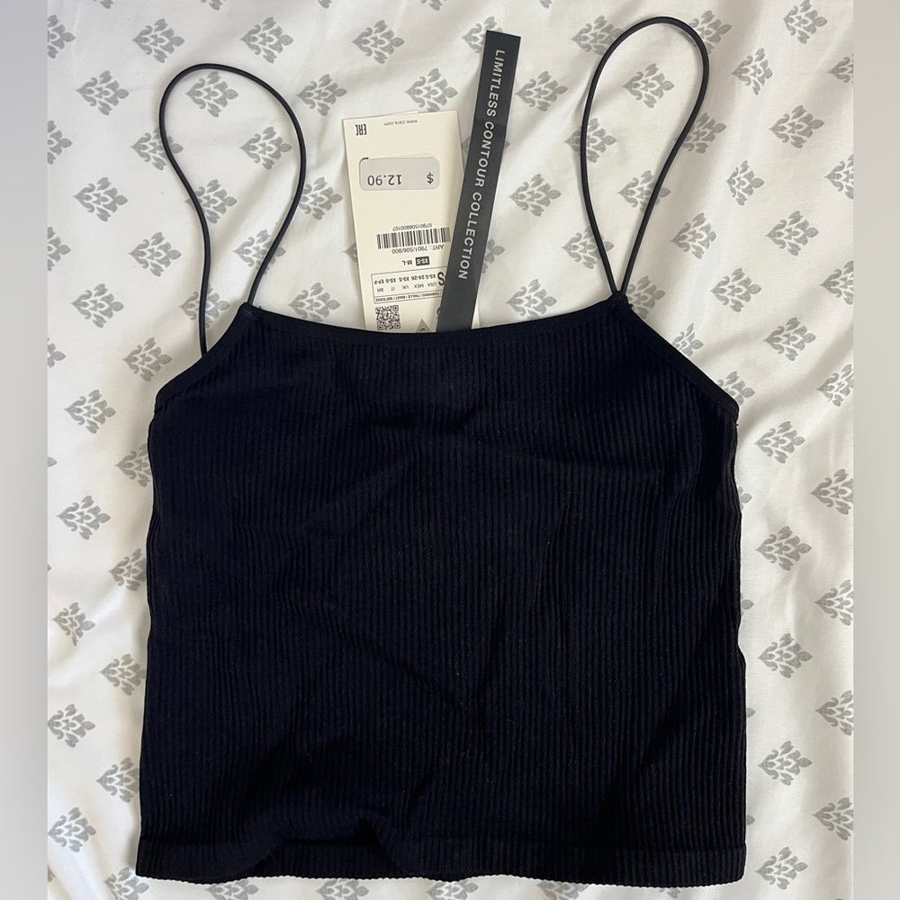 Zara Black Tank Top